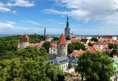 Oversiktsbilde Tallinn, Gamlebyen