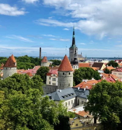 Oversiktsbilde Tallinn, Gamlebyen